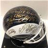 Image 2 : Los Angeles Rams Signed Football Helmet