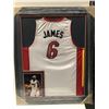 Image 1 : Lebron James Signed Miami Heat Jersey
