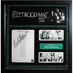 Signed and Framed Fleetwood Mac "Don't Stop" Lyrics