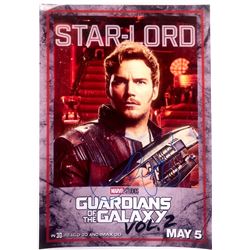 Signed Guardians Of The Galaxy Vol. 2 8x10 Photo