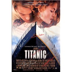 Signed Titanic Movie Poster