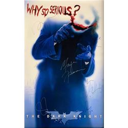 Signed Dark Knight - Why So Serious? Poster