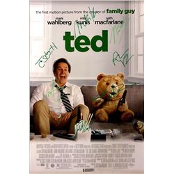 Signed Ted (Couch with Beer)