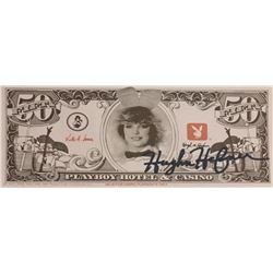 Signed Playboy Hotel and Casino Fifty Dollar Bill
