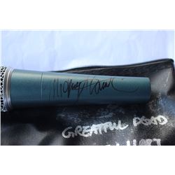 Signed Mickey Hart (Grateful Dead) Microphone