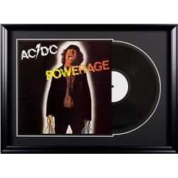 AC/DC - Powerage - Vintage Album Deluxe Framed