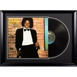 Michael Jackson 'Off The Wall' Custom Framed Deluxe Album