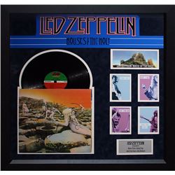 Signed and Framed Led Zeppelin "Houses Of The Holy" Album