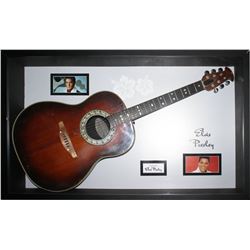 Signed Framed Elvis Presley - Acoustic Guitar