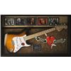 Image 1 : Signed Custom Framed Tom Petty - Signed Pickguard Sunburst