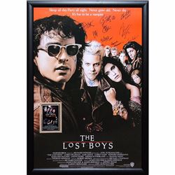 Lost Boys Framed Autographed Movie Poster