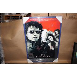 The Lost Boys Autogrphed Framed Movie Poster