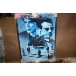 Heat Framed Signed Movie Poster