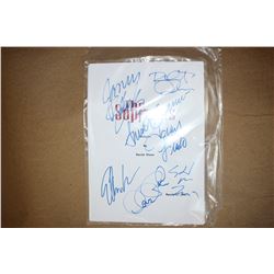 Sigend  The Sopranos  Script