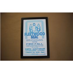 Fleetwood Mac In Concert Framed Poster