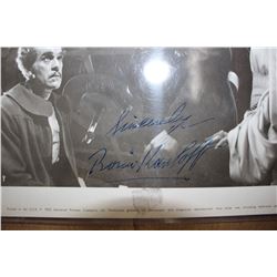 Signed Invisible Ray - 8x10 Photo