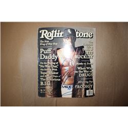 Signed Puff Daddy: Rolling Stones Cover
