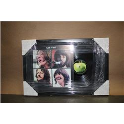 The Beatles "Let It Be" Deluxe Framed Album