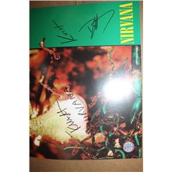 Signed Nirvana Album Slick