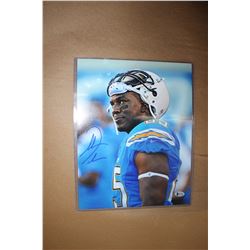 Signed Antonio Gates - Chargers 16x20 Photo