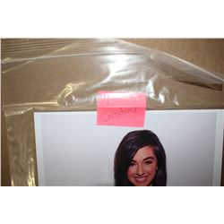 Signed Christina Victoria Grimmie 8x10