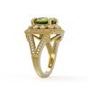 Image 3 : 7.07 ctw Tourmaline & Diamond Ring 14K Yellow Gold - REF-181K5W - SKU:43948