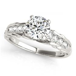 1.20 ctw VS/SI Diamond Ring 18K White Gold - REF-276Y5X - SKU:27537