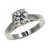 Image 2 : 2.05 ctw H-I Diamond Engagement Ring 10K White Gold - REF-630H2M - SKU:36552