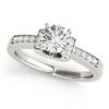 Image 1 : 1.11 ctw VS/SI Diamond Solitaire Ring 18K White Gold - REF-275K5W - SKU:27445