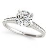 Image 1 : 2 ctw VS/SI Diamond Ring 18K White Gold - REF-513X5R - SKU:27465