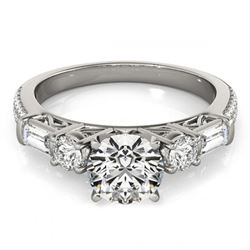 2 ctw VS/SI Diamond Ring 18K White Gold - REF-339N2A - SKU:28107