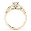 Image 2 : 0.70 ctw VS/SI Diamond Ring 18K Yellow Gold - REF-86M2F - SKU:27863