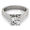Image 1 : 1.61 ctw VS/SI Diamond Ring 18K White Gold - REF-301Y6X - SKU:28097