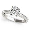 Image 1 : 1 ctw VS/SI Diamond Ring 18K White Gold - REF-152V6Y - SKU:27375