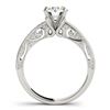 Image 2 : 1 ctw VS/SI Diamond Ring 18K White Gold - REF-152V6Y - SKU:27375