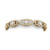 Image 2 : 8 ctw SI/I Diamond Halo Bracelet 18K Yellow Gold - REF-960F2N - SKU:40141