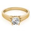 1.50 ctw VS/SI Diamond Ring 18K Yellow Gold - REF-496R2K - SKU:27797
