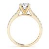 Image 2 : 1 ctw VS/SI Diamond Ring 18K Yellow Gold - REF-111H8M - SKU:27587
