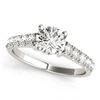 1.55 ctw VS/SI Diamond Ring 18K White Gold - REF-373V9Y - SKU:28131