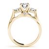 Image 2 : 1.25 ctw VS/SI Diamond 3 Stone Ring 18K Yellow Gold - REF-179N4A - SKU:28001