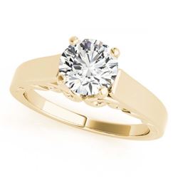 1 ctw VS/SI Diamond Ring 18K Yellow Gold - REF-274X2R - SKU:27785