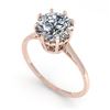 Image 2 : 2.03 ctw VS/SI Diamond Engagement Ring 18K Rose Gold - REF-947K4W - SKU:35768