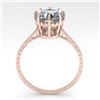 Image 3 : 2.03 ctw VS/SI Diamond Engagement Ring 18K Rose Gold - REF-947K4W - SKU:35768
