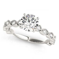 1.50 ctw VS/SI Diamond Ring 18K White Gold - REF-281F7N - SKU:27483