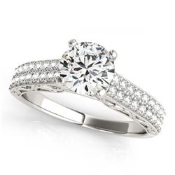 1.91 ctw VS/SI Diamond Ring 18K White Gold - REF-513F5N - SKU:27321