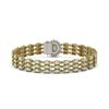 Image 3 : 21.59 ctw Opal & Diamond Bracelet 14K Yellow Gold - REF-212R2K - SKU:45838