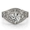 Image 1 : 1.36 ctw VS/SI Diamond Ring 18K White Gold - REF-294Y2X - SKU:27339