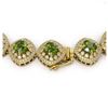 Image 3 : 72.27 ctw Tourmaline & Diamond Necklace 14K Yellow Gold - REF-2169F8N - SKU:44116