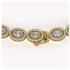 Image 3 : 34.96 ctw Oval Diamond Necklace 18K Yellow Gold - REF-4831Y4X - SKU:42706