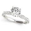 Image 2 : 0.93 ctw VS/SI Diamond Ring 18K White Gold - REF-87Y8X - SKU:27471